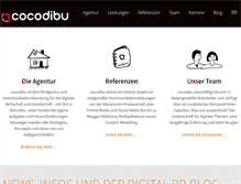 Tablet Screenshot of cocodibu.de